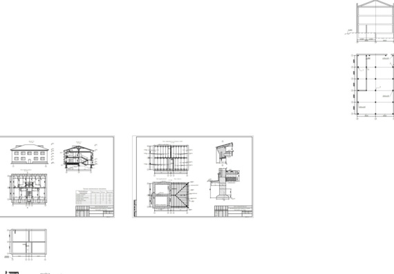 Calculation and graphic work - 2-storey residential building in Nikolaevsk-on-Amur