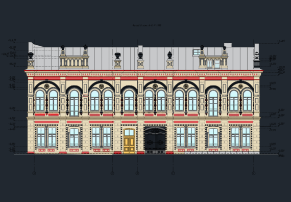 Reconstruction of the House of Artists in Saratov