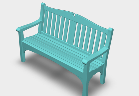 Bench for the garden with your own hands