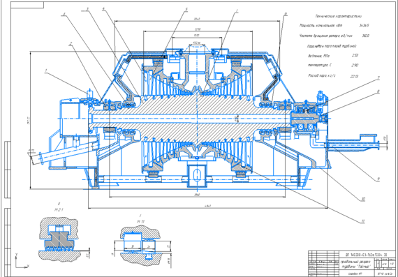 Nuclear power unit of the taymyr icebreaker, algorithm development