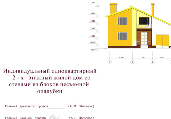 House project 188 m2
