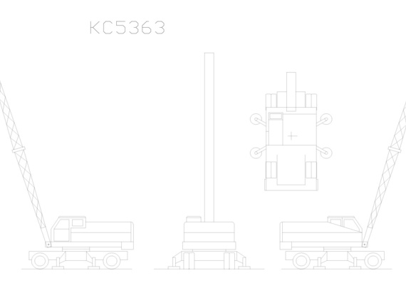 Truck crane KS-5363