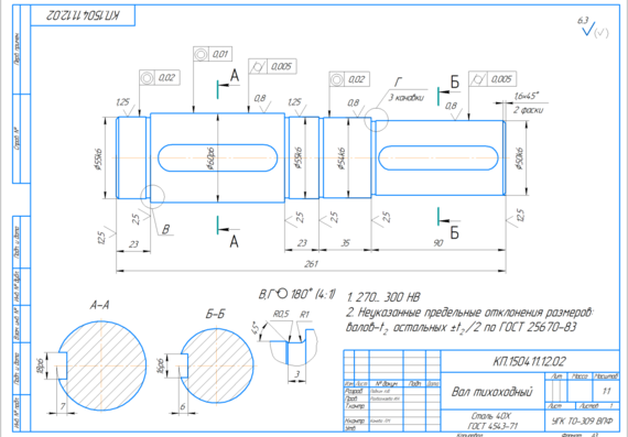 Проектирование цилиндрического косозубого редуктора к приводу мостового крана