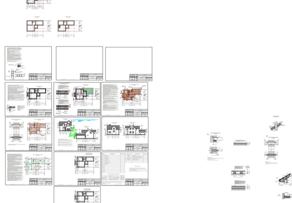 Архитектурный проект. Объект 000-000/11 Индивидуальный одноквартирный жилой дом