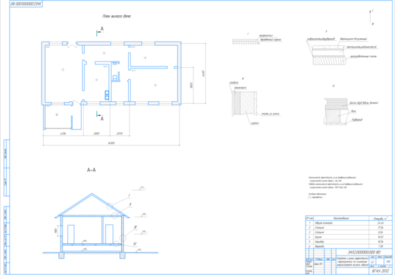 Development and evaluation of a residential building