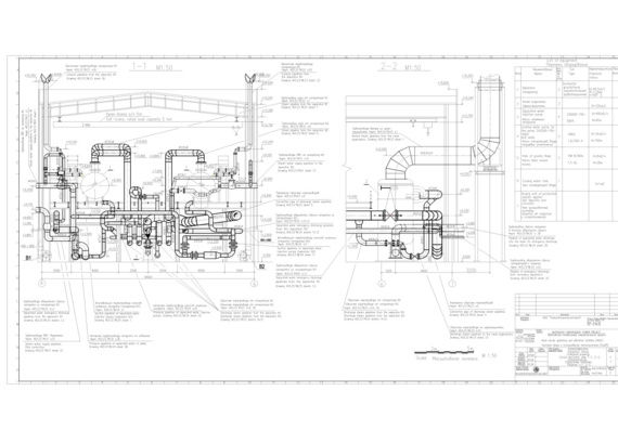 Collection of drawings of Mutnovskaya Geothermal Power Plant