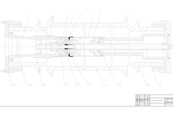 Проектирование ВГК-220 Чертежи