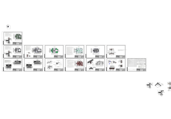 Архитектурный проект. Объект 004/08-А Индивидуальный одноквартирный жилой дом в г. Жодино