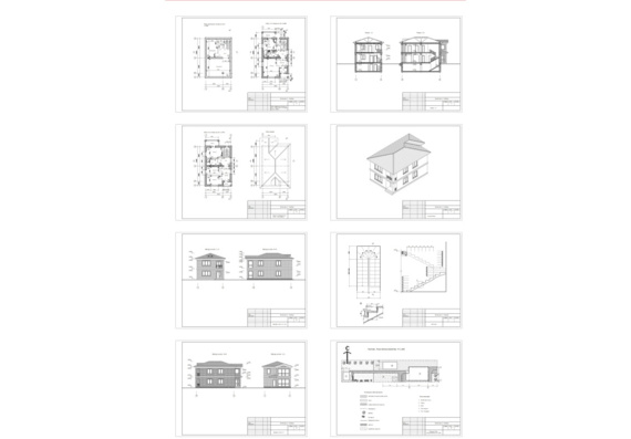 Конструирование домов усадебного типа (3 курс)