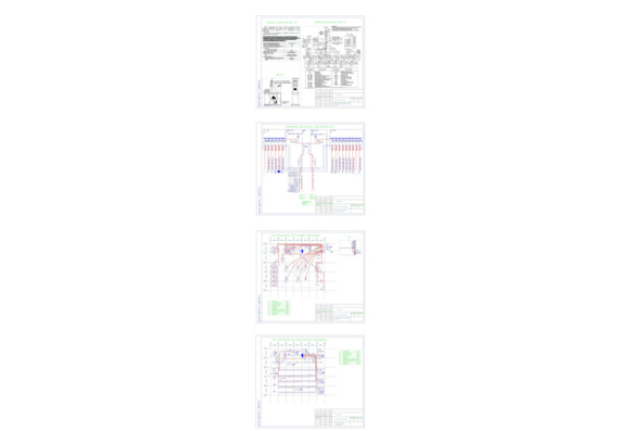 Design of the power supply scheme of the pump