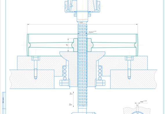Разработка конструкции и технологии изготовления высокоскоростного валового шкива планетарного редуктора с плоскоременным приводом (укр.яз.)
