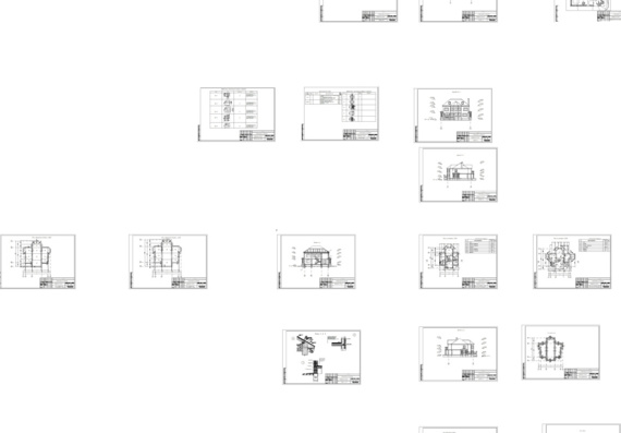 Архитектурный проект двухэтажного коттеджа
