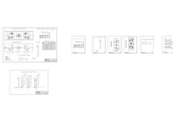 Design of internal water supply, 6 storey residential building, on each floor there are two sections