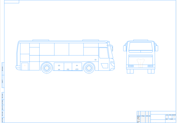 Общий вид автобуса ПАЗ 4230