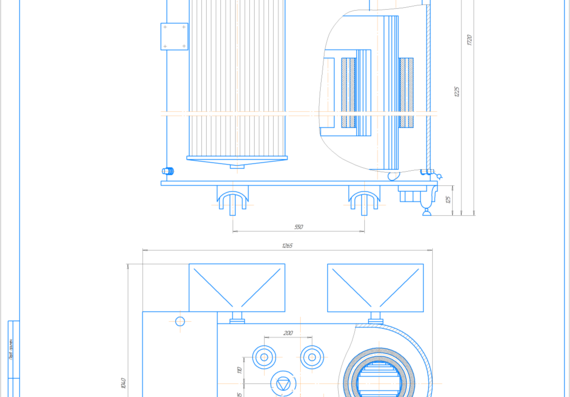 Design of transformer TM-250/6