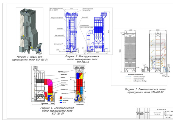 Design of a production elevator with a capacity of 55000 t