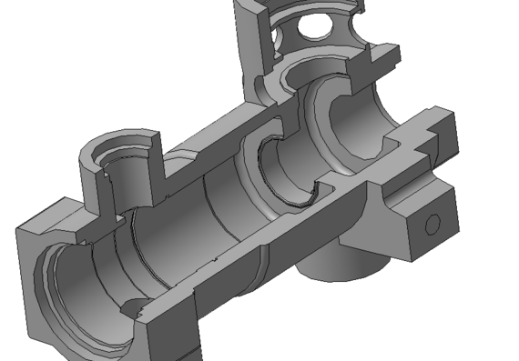 Process development of the valve body part
