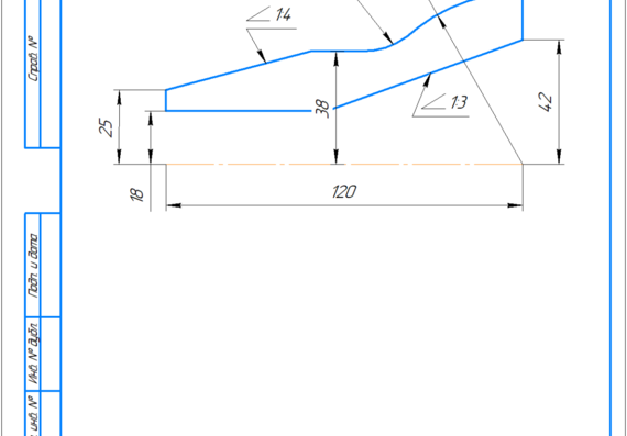 Projection of 2D part and part in 3D