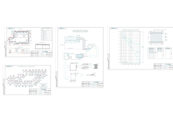 Design of heating and ventilation systems of a brigade house using a small hydropower plant