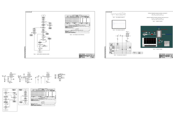 Development of information and control system for automation of heat exchanger M