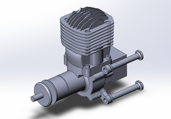 JC EVO-60 Model Gas Engine