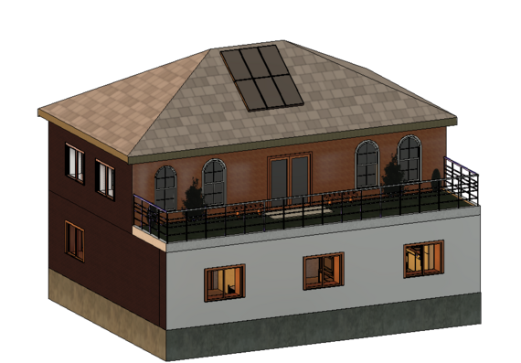 2-storey cottage energy-efficient