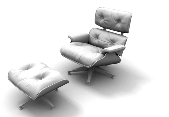 3d модели мебели - кресла