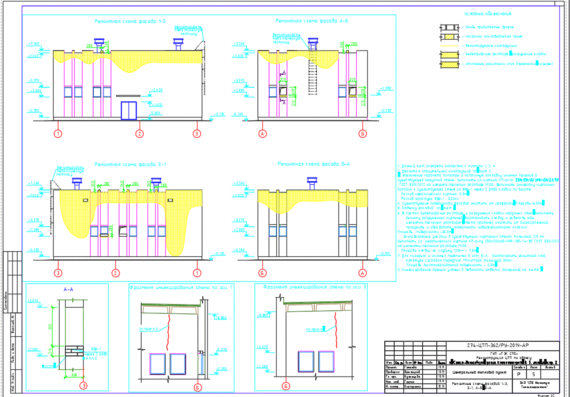 Architectural and construction solutions - Reconstruction of the central heating station