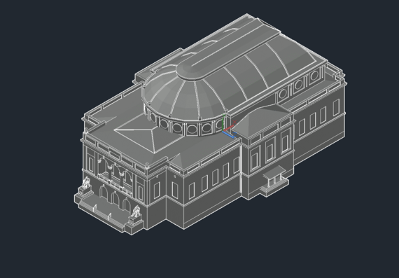 3D модель театра