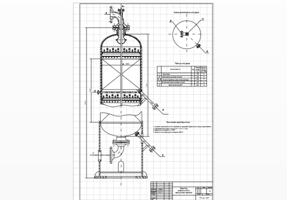 Схема гидроочистки и реактор вакуумного газойля