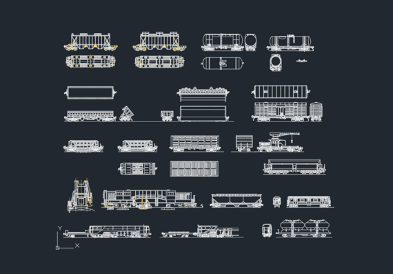 Типы железнодорожных вагонов