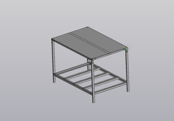 Production table 1200x800x870