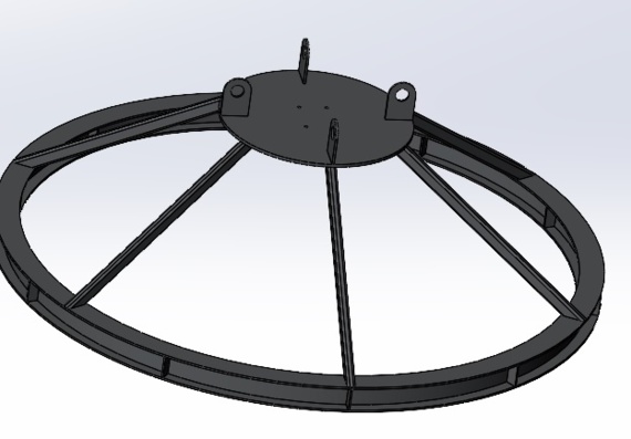 A device for the manufacture of concrete rings