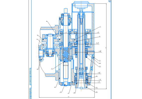 Calculation of CNC milling machine with detailed design of vertical feed drive