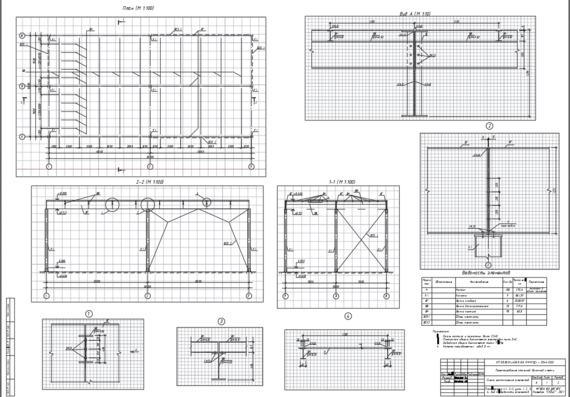 STRUCTURAL DESIGN OF STEEL BEAM CAGE OF INDUSTRIAL BUILDING WORKING SITE