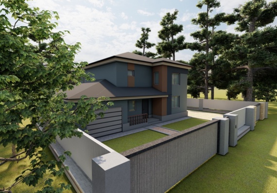 Two-storey residential building 250sq m
