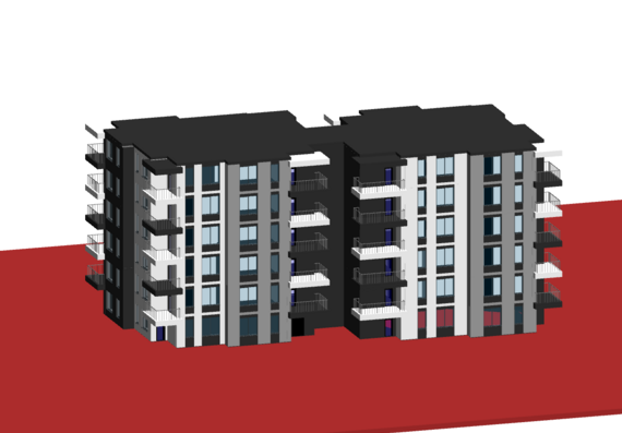 Mid-rise residential building project
