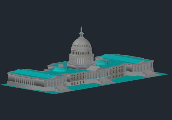 Capitol 3D model