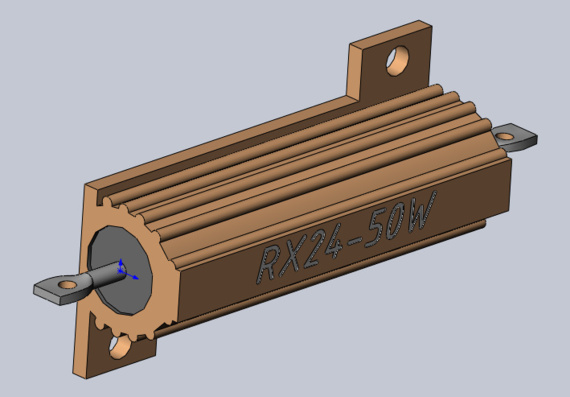 Резистор RX24-50W