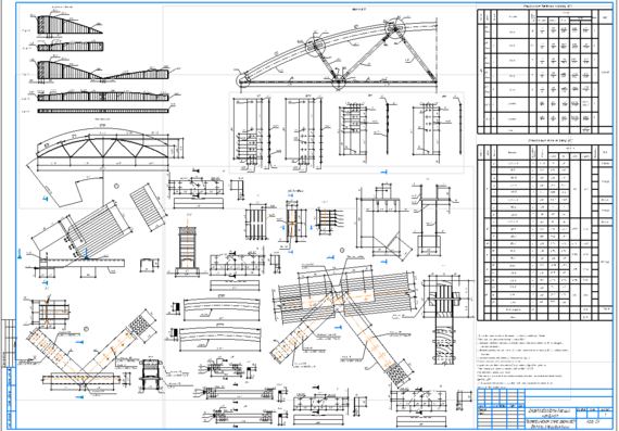 Calculation and design of the enclosing and load-bearing structure of the roof of a single-span building