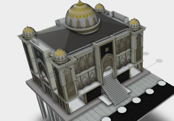 Мечеть 3D модель