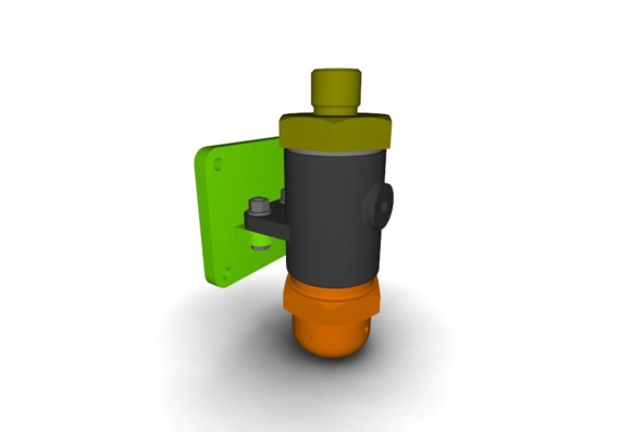 3д модель Клапан предохранительный и комплект чертежей