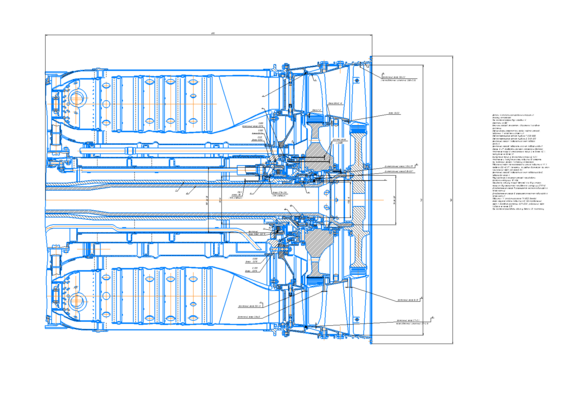 R11-F300 Engine Drawing