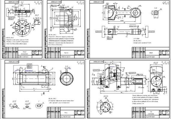 Деталировка компрессора 3ГП 12-35