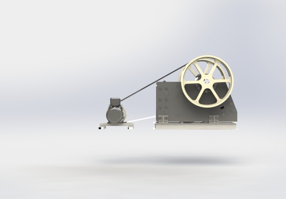 3D Jaw Crusher