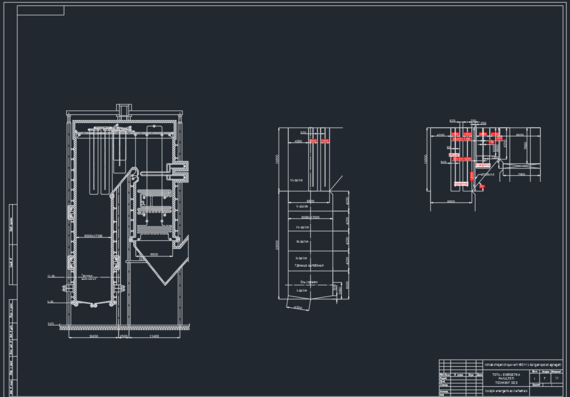 Boiler unit, schematic diagram