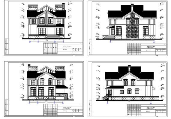 Individual Residential House - Sketch Drawings