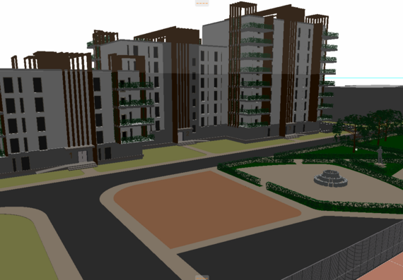 Five-storey residential complex