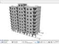 9-storey residential building (60% completed) - ArchiCAD 16