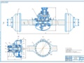 Assembly drawing of ZIL-130 rear axle + specification